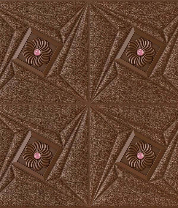 Quae sunt ligna PVC frumenti decorativa materiae?