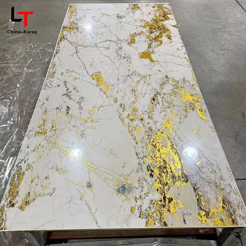 IMPERVIUS 1220×2440mm 3mm PVC UV Board for Interior Wall panel Decoration with High Gloss Finish for House Office Design Decor