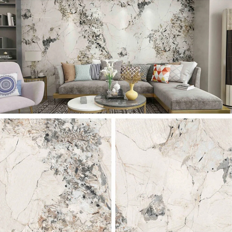 1220×2800mm UV Coated PVC Marmor Sheet for Furniture and Cabinetry Lightweight and Durable Decoration Laminated Plastic Wall panel