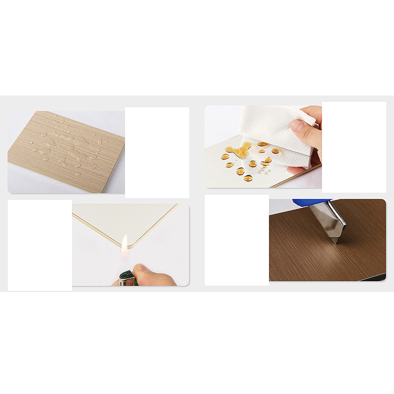 Lightweight PVC Carbon Crystal Sheet High-Density Anti-Scratch 5mm-8mm Creber pro Commercial Hotel Bathroom Decoration Fireproof B1 Grade Dura Wall Panel