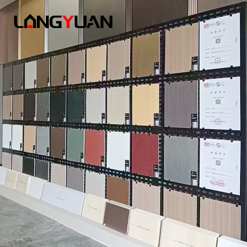Lightweight PVC Carbon Crystal Sheet High-Density Anti-Scratch 5mm-8mm Creber pro Commercial Hotel Bathroom Decoration Fireproof B1 Grade Dura Wall Panel