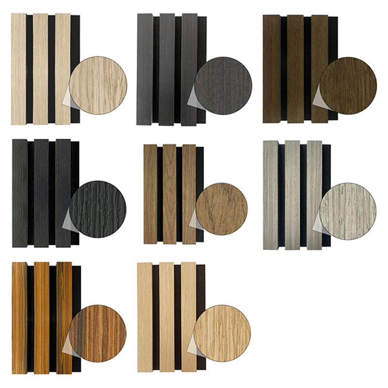 Modern Interior WPC Acoustic Wall Panels Decorative Interlocking Design Soundproof Fireproof Sound-Absorbing Exterior Grille Grade