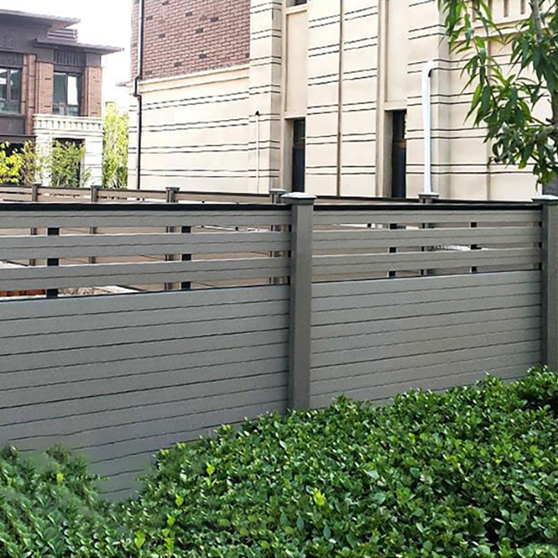 Co-extrusionem Decorative Fence Screen Weather repugnant Wpc Composita Privacy Garden Fence Solem-probationem gere repugnans Anti-termite Securus Install