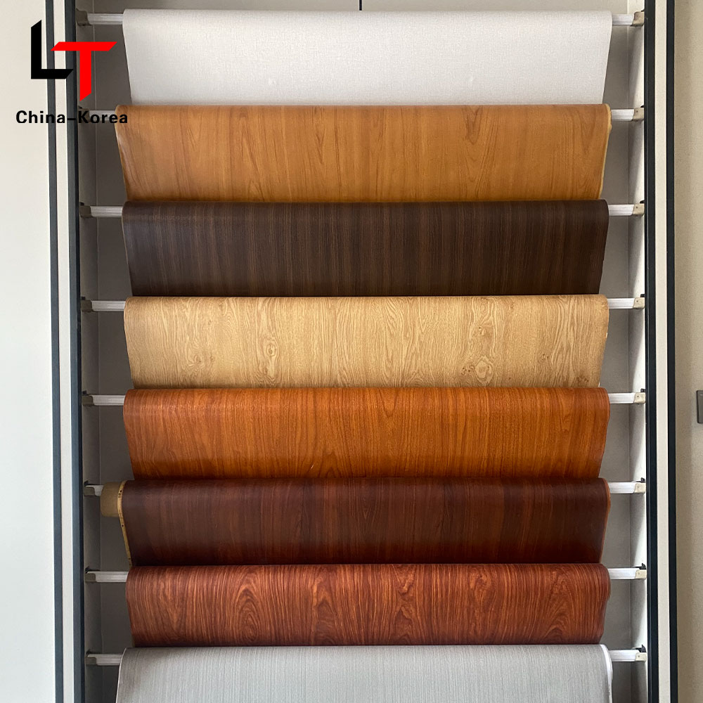 3D 5D Printing Laminatio Caloris Transfero Film PVC Furniture Decoration Film Vacuum Press Foil for Door Wall Panel WPC UV Board