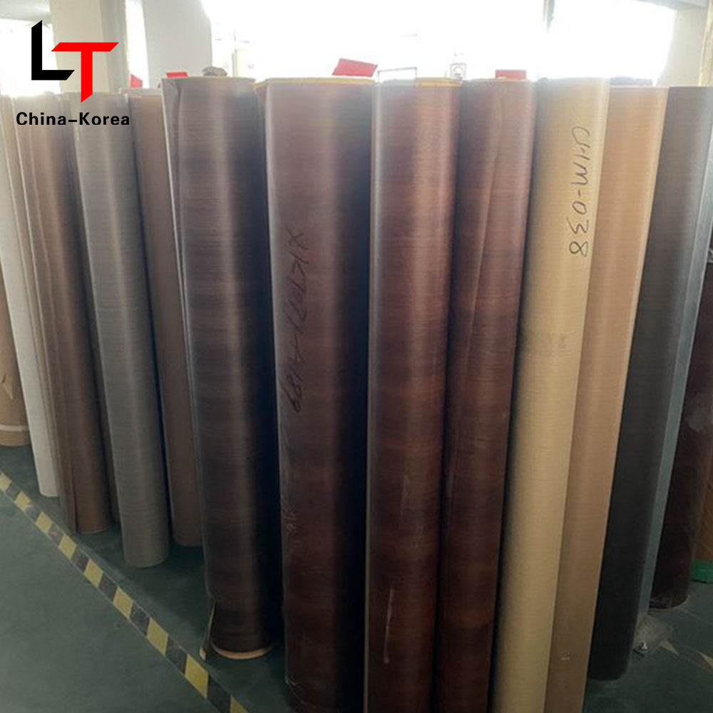 3D 5D Printing Laminatio Caloris Transfero Film PVC Furniture Decoration Film Vacuum Press Foil for Door Wall Panel WPC UV Board