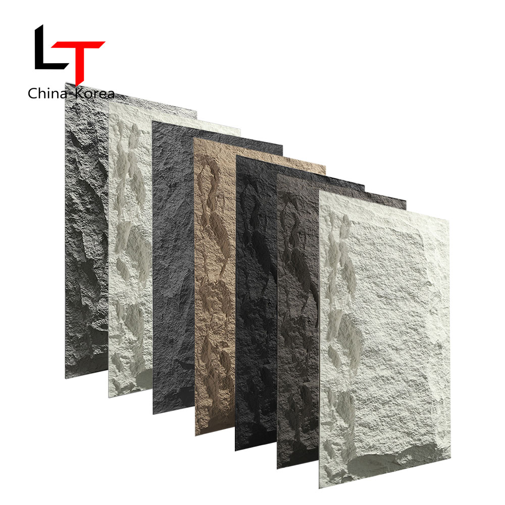 60* 30cm Veneer Ornamentum Sheet Decor Faux Polyurethane Pu Stone Wall Panel Artificialis Stonee for Home