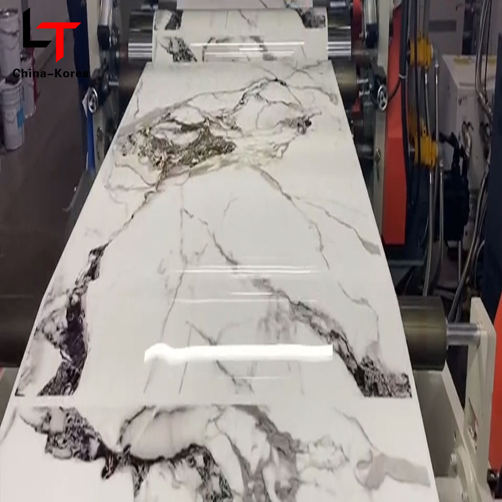 Metallic Marmor PVC Aurei Film Caloris Transfer Decor Film Hot Stamping Roll for Vacuum Press Foil Manufacturer Aurum Lamination