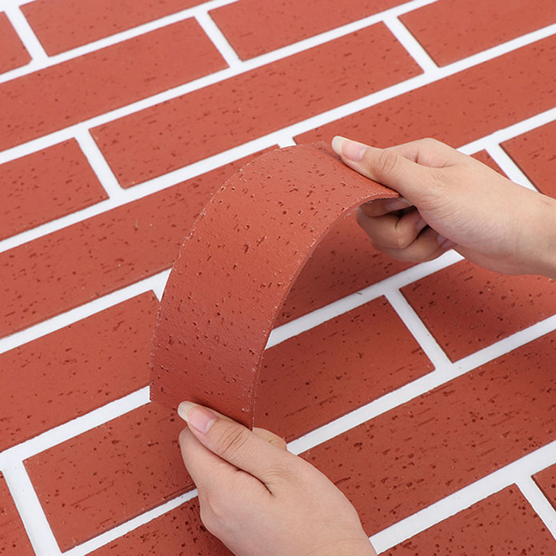 Ignis Design Fireproof Wall Panels Nova Materialis Mollis Lapis Flexibilis MCM Tegulas Linear Stone Wall Covering