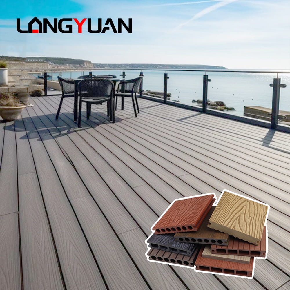 Snap in DIY Solum Outdoor IMPERVIUS Wpc Patio composita Engineered Tabulatum Interlocking Decking Tile tabulis