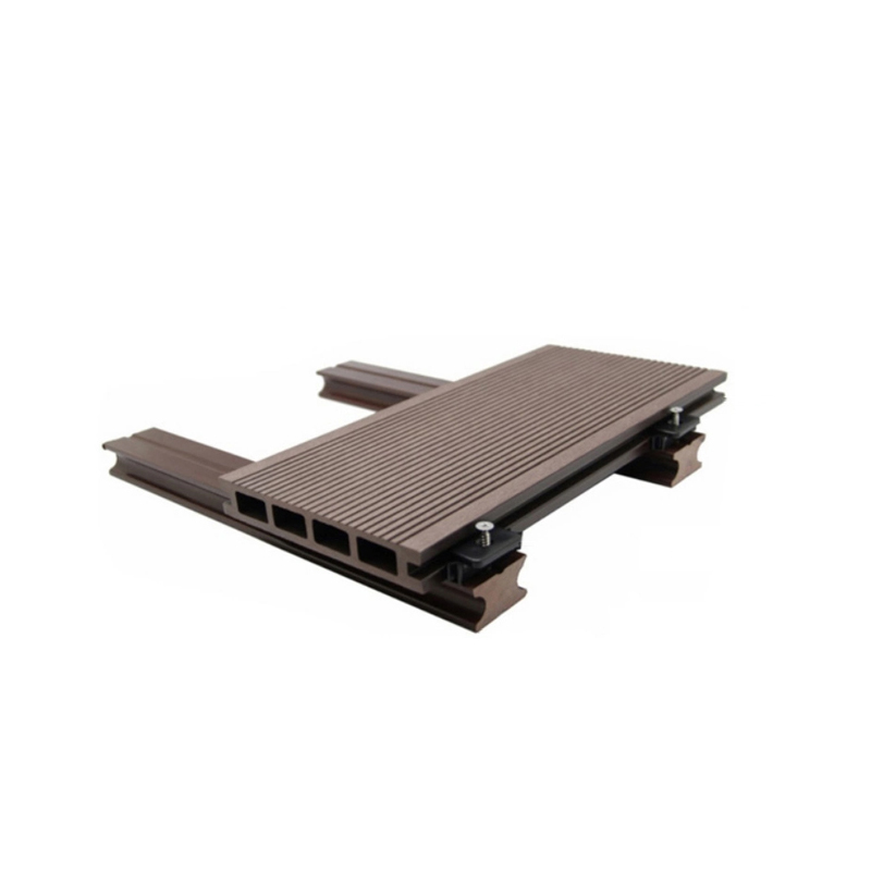 Snap in DIY Solum Outdoor IMPERVIUS Wpc Patio composita Engineered Tabulatum Interlocking Decking Tile tabulis