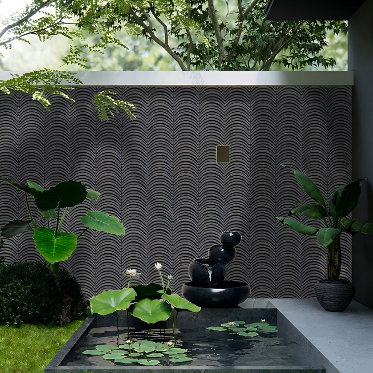 Vale ad Bricklaying: PU Mud Bricks Panel facit Terram Bricks Wall Cladding ocius ac levius