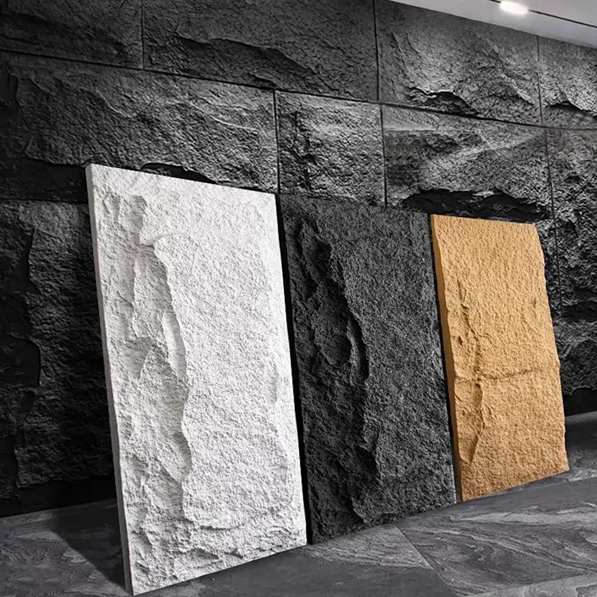 Timere Formaldehyde mollibus uti Pack? PU Stone cum Nulla Formaldehyde et Hard Decoration Texture